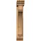 Ekena Millwork Legacy Traditional Smooth Bracket w/ Offset Brace, Western Red Cedar, 5 1/2"W x 24"D x 32"H BKT0604X24X32LEC01SWR - alternate 3